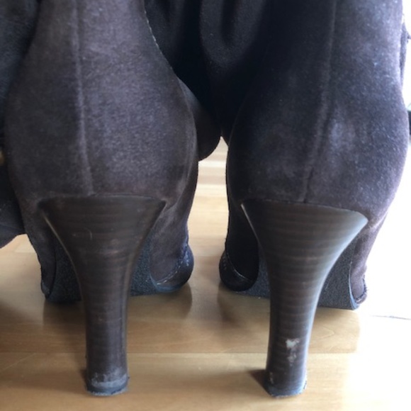 STEVEN brown suede boots size 8 - Picture 5 of 8